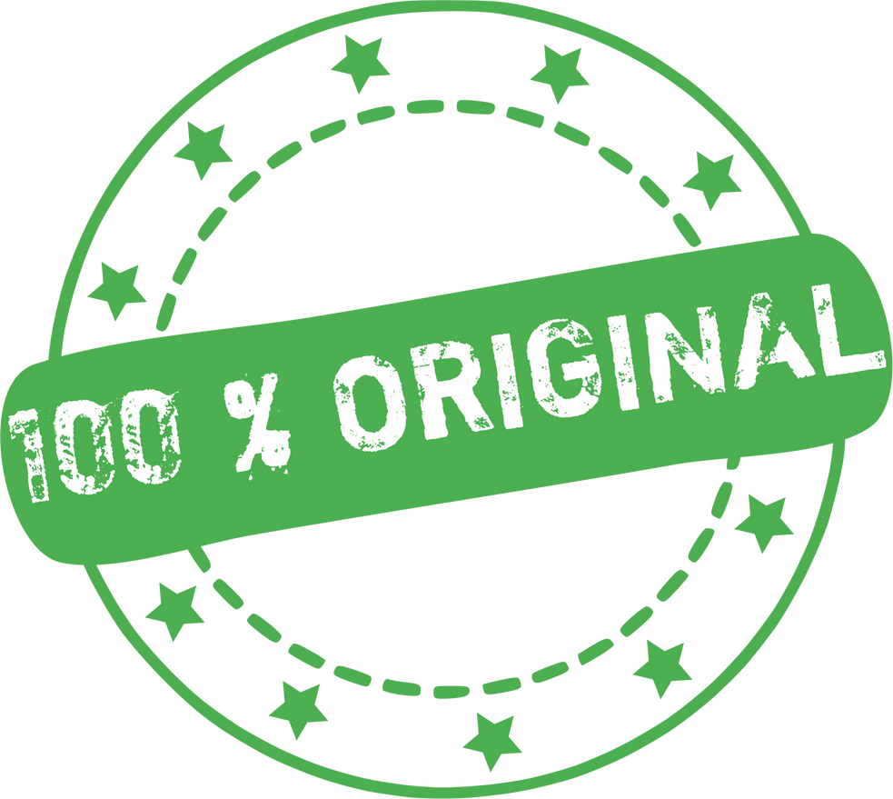 100 % Original Stamp Icon